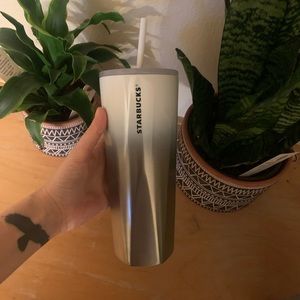 Starbucks White Gradient Stainless Steel 24 oz
